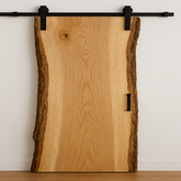 Live Edge White Oak Door